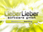 LieberLieber developer // teamblog LieberLieber teamblog