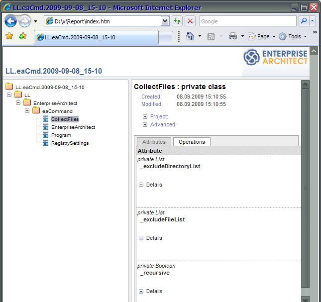 screenshot report screenshot report
